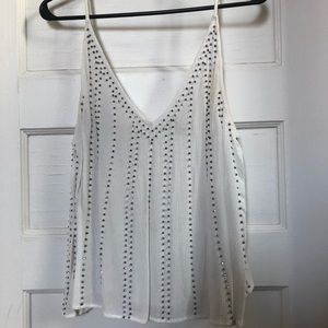 Beaded Free People tank top